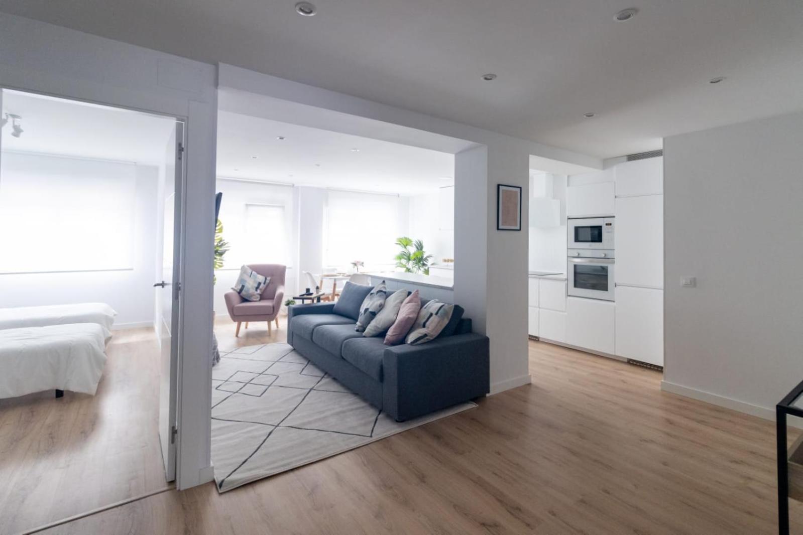 Apartament Lujoso Entre 2 Playas Con Garaje, Wifi